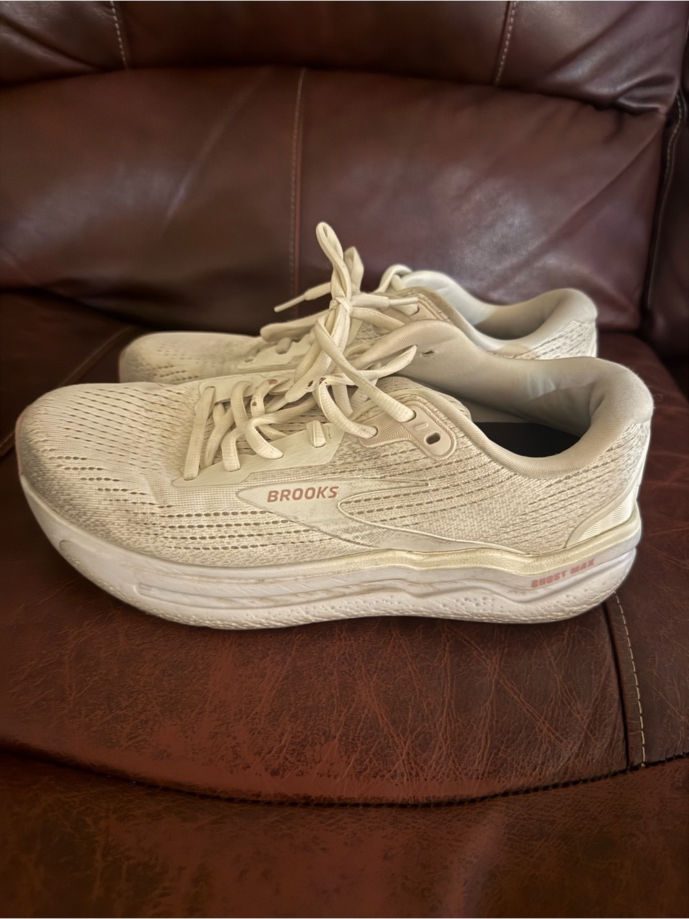 Brooks Women’s Athletic Running Shoes in Cream